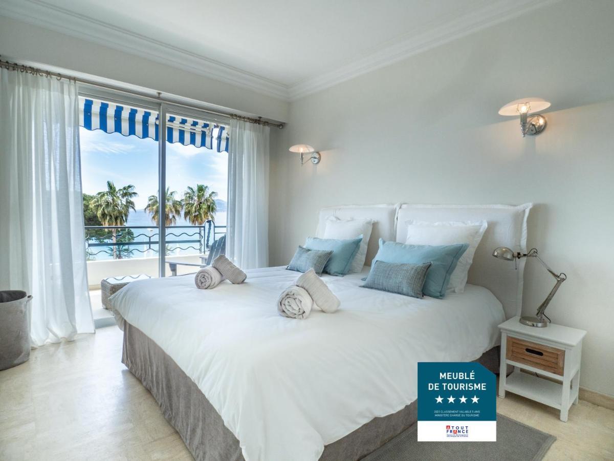 Cannes Croisette Superbe 3P Front De Mer Bagian luar foto
